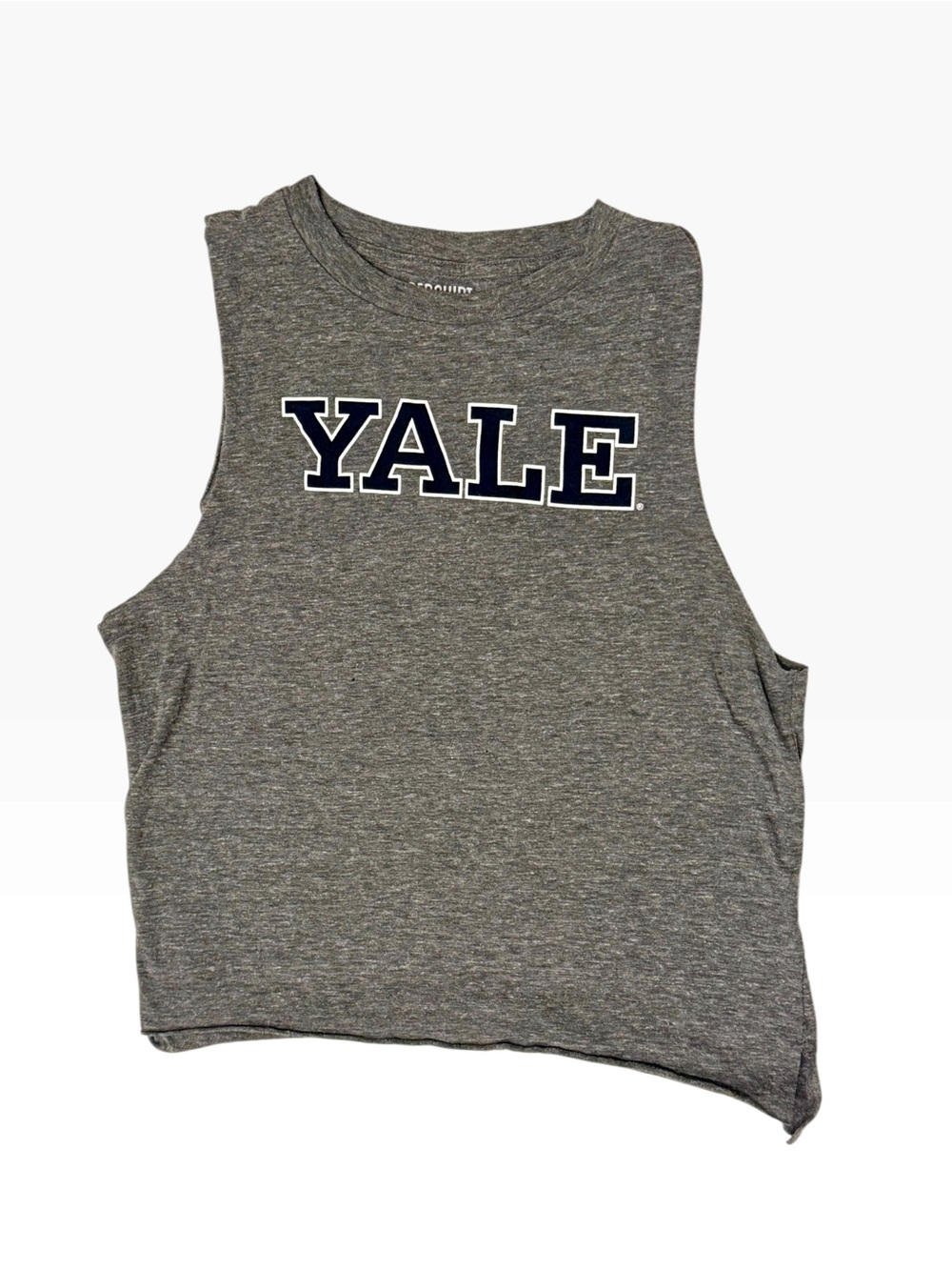 Yale Gray Women's Cropped Tank Top